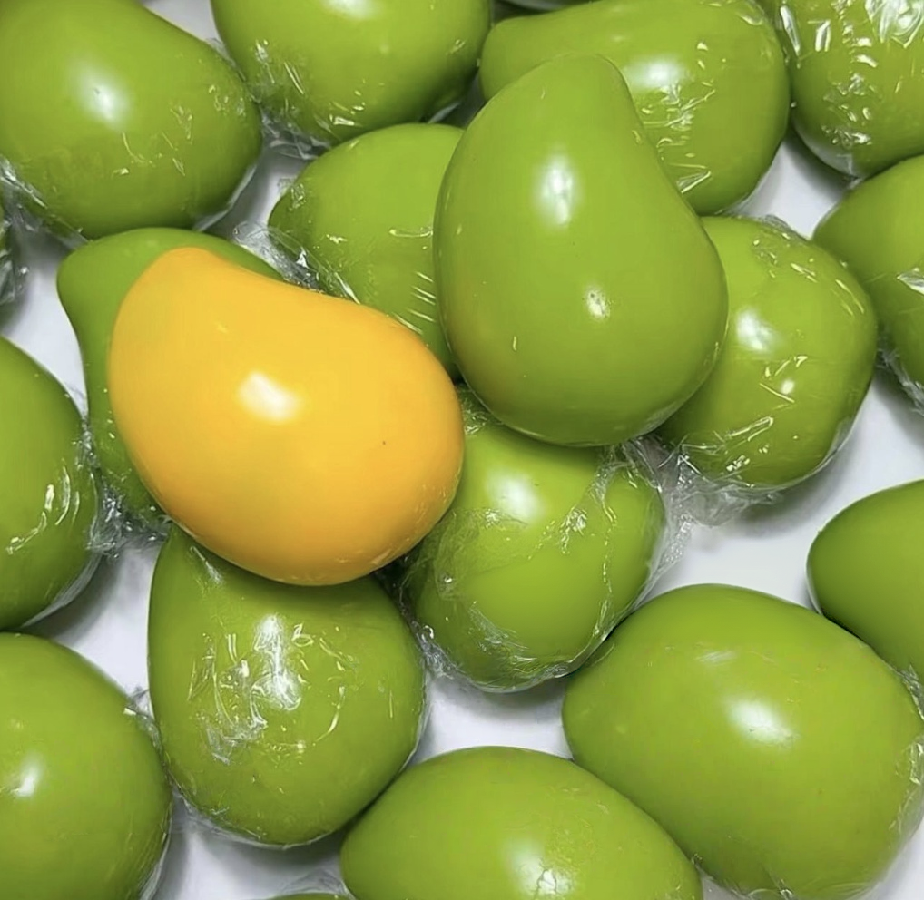 Mini Color Changing Mango Handmade Ball Stress Ball Toy Color Change Squishy