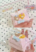 Twin Bear Pillow Taba Squishy Toy Cute Sleeping Bear Squishy