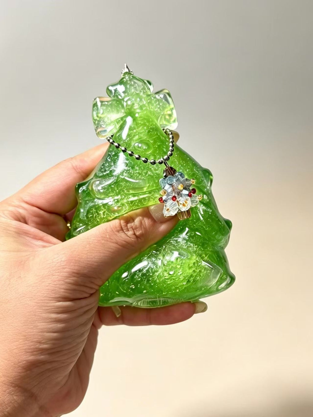 Smoothie Slushy Christmas Tree Stress Relief Ball Squishy Sensory Fidget Toy Kawaii ASMR Squeeze Toy Christmas Gift Squishyverse