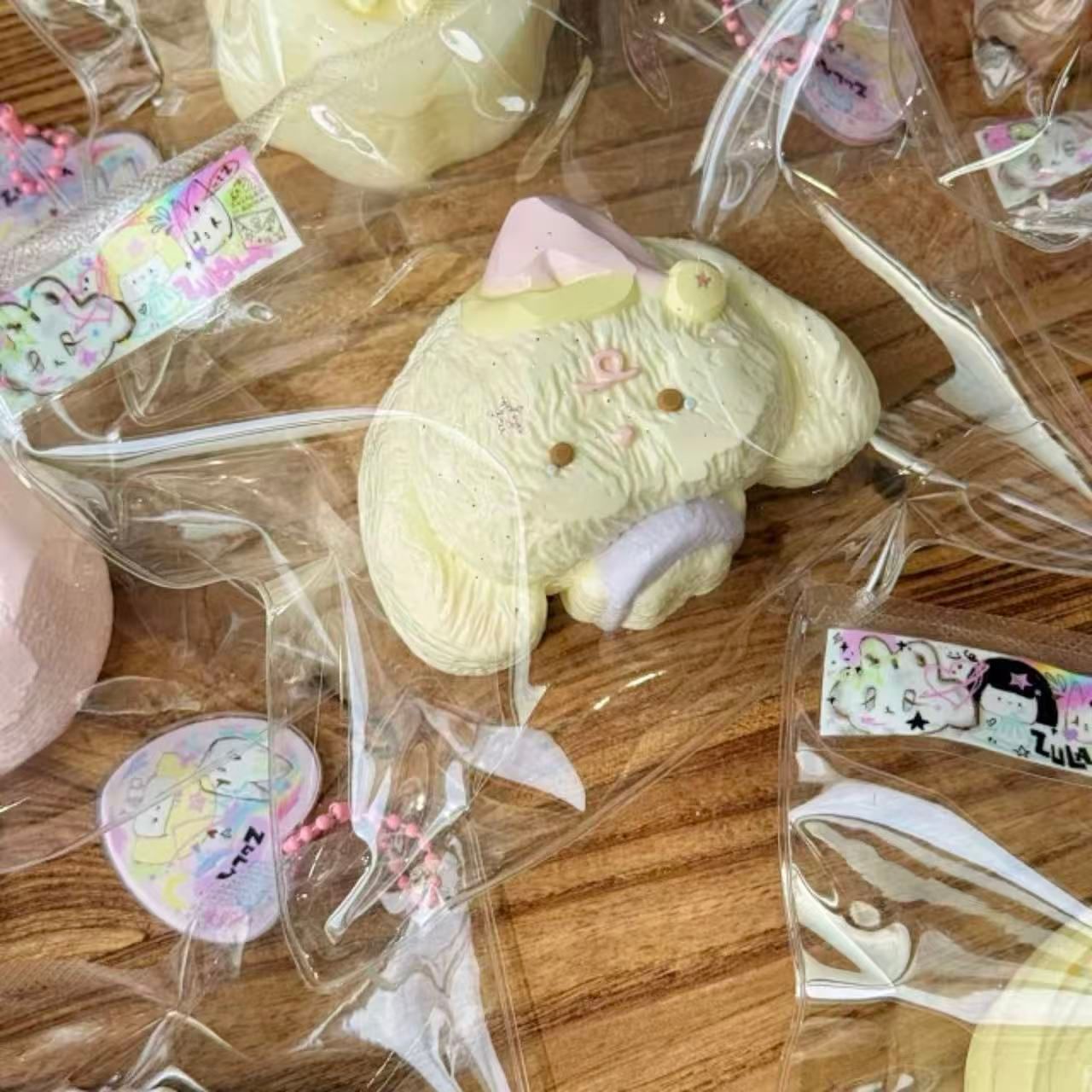 Good Night Rabbit Taba Squishy Toy Sleepy Bunny Squishy