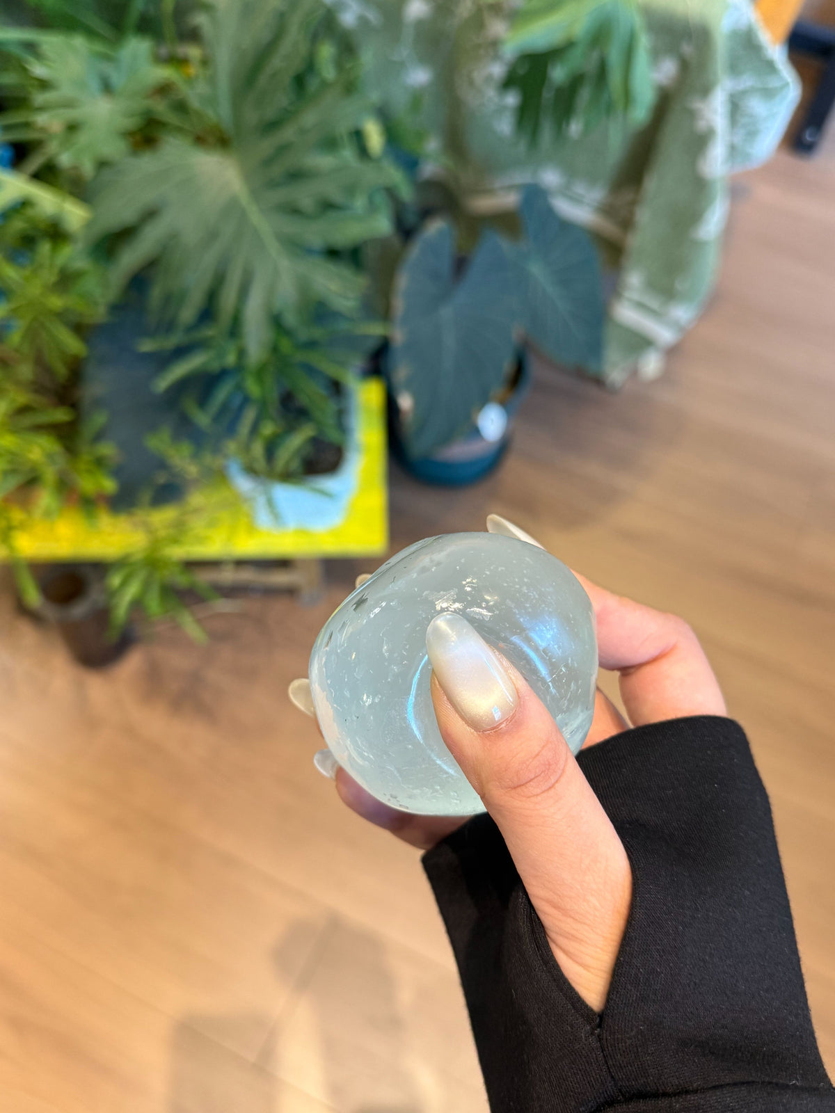 Ocean Blue Coconut Oil Stress Relief Ball Handmade Squishy Toy Slow Rising Fidget Toy Sensory Squeeze Toy Cute Desk Toy Squishyverse