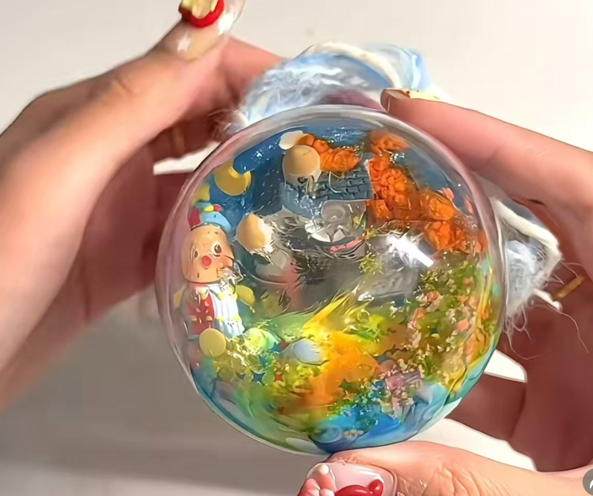 Star People Color World Handmade Ball Stress Ball Toy Colorful Fantasy Squishy