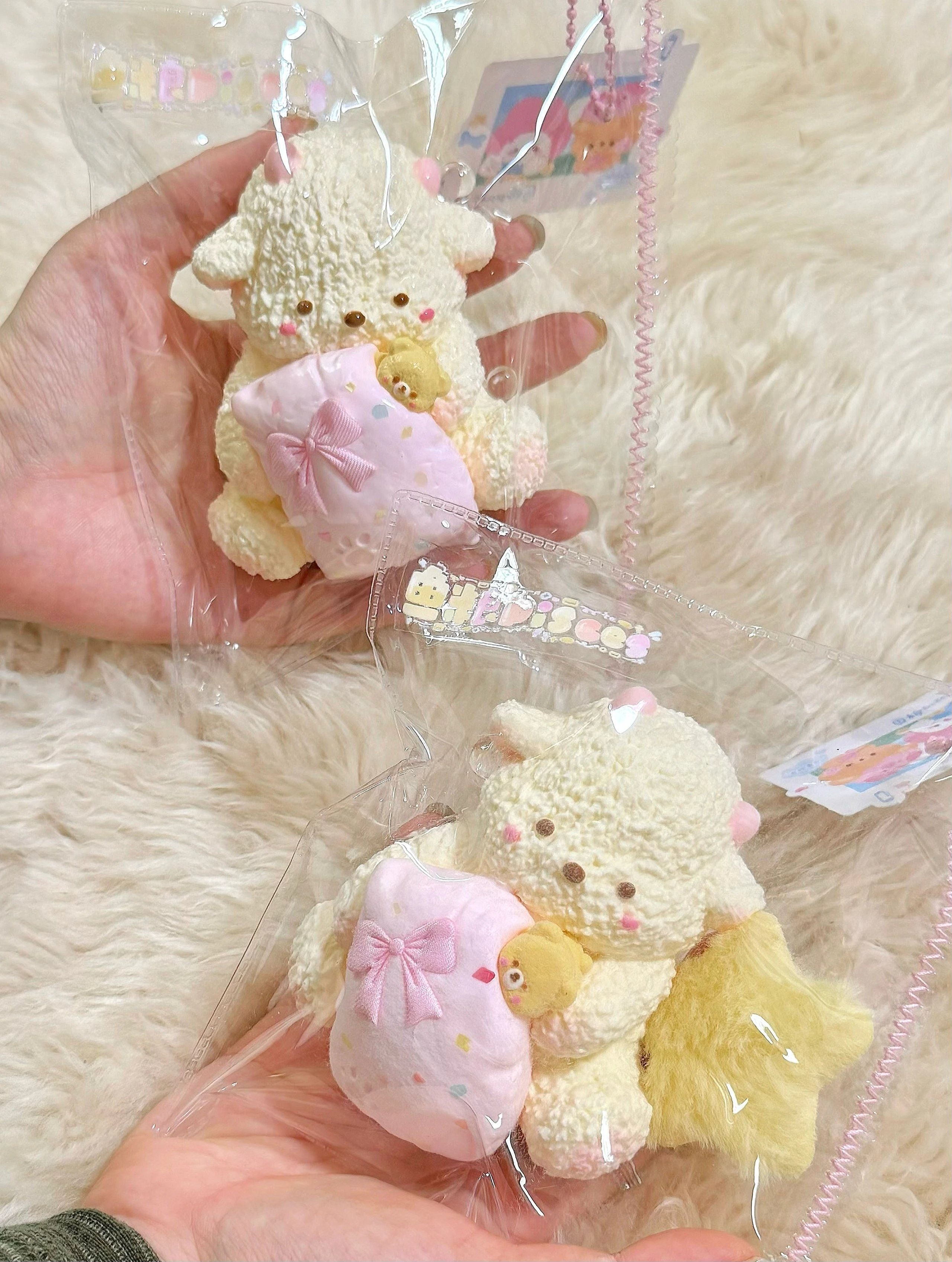 Good Night Cow Taba Squishy Toy Sleepy Farm Animal Squishy