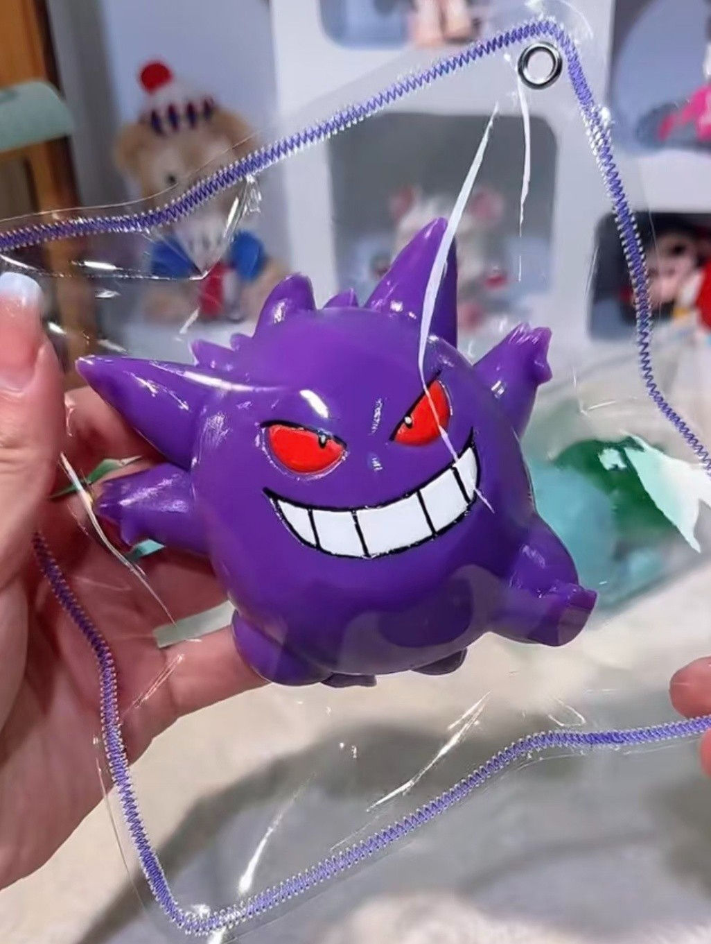 Gengar Taba Squishy Toy Kawaii Anime Inspired Squishy