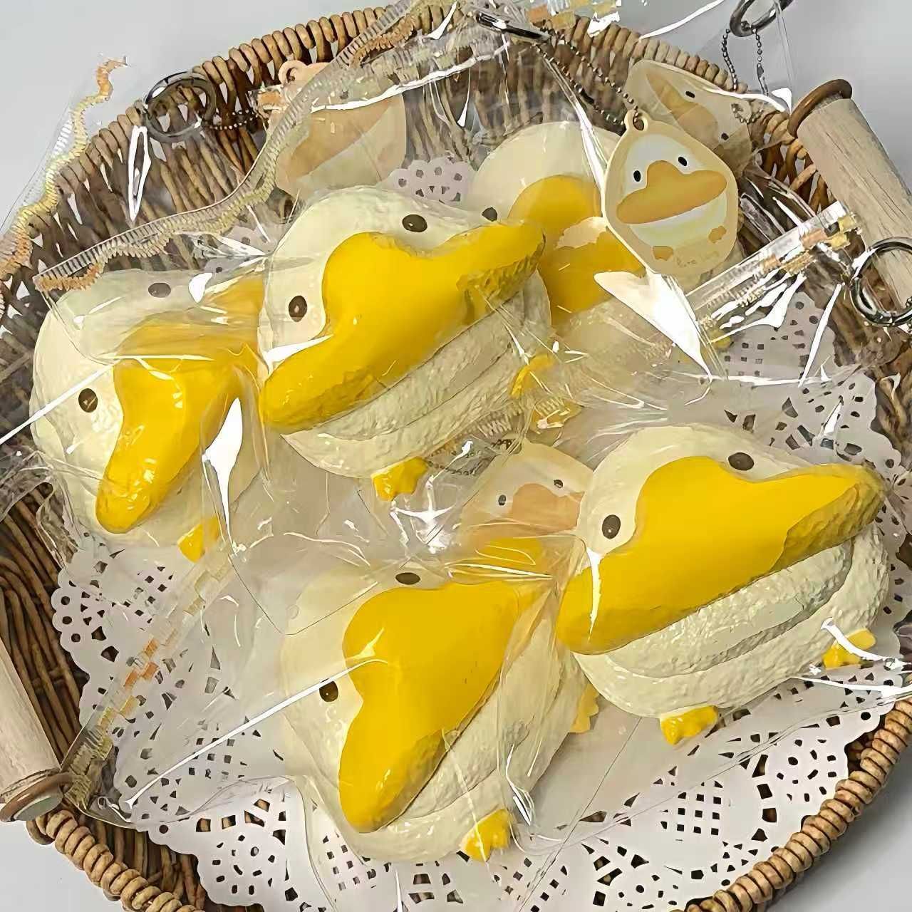 Big Mouth Duck Taba Squishy Toy Funny Duck Squishy