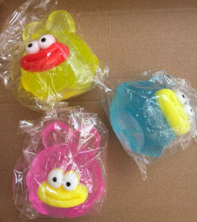S24 random c-Bunny No Box Random Color Stress Relief Ball Kawaii Squishy Sensory Squeeze Toy