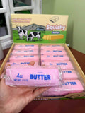 Pink Crunchy Brick Butter Stick Stress Relief Ball Squeeze Toy Fidget Sensory Toy Gift Happy Fun Park