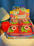 Jumbo Strawberry Stress Ball Toy Giant Fruit Slow Rising Squishy