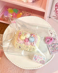 Sumikko Gurashi Cream Cake Taba Squishy Toy Kawaii Dessert Squishy