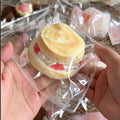 Strawberry Scone Taba Squishy Kawaii Food Squishy Stress Relief Toy