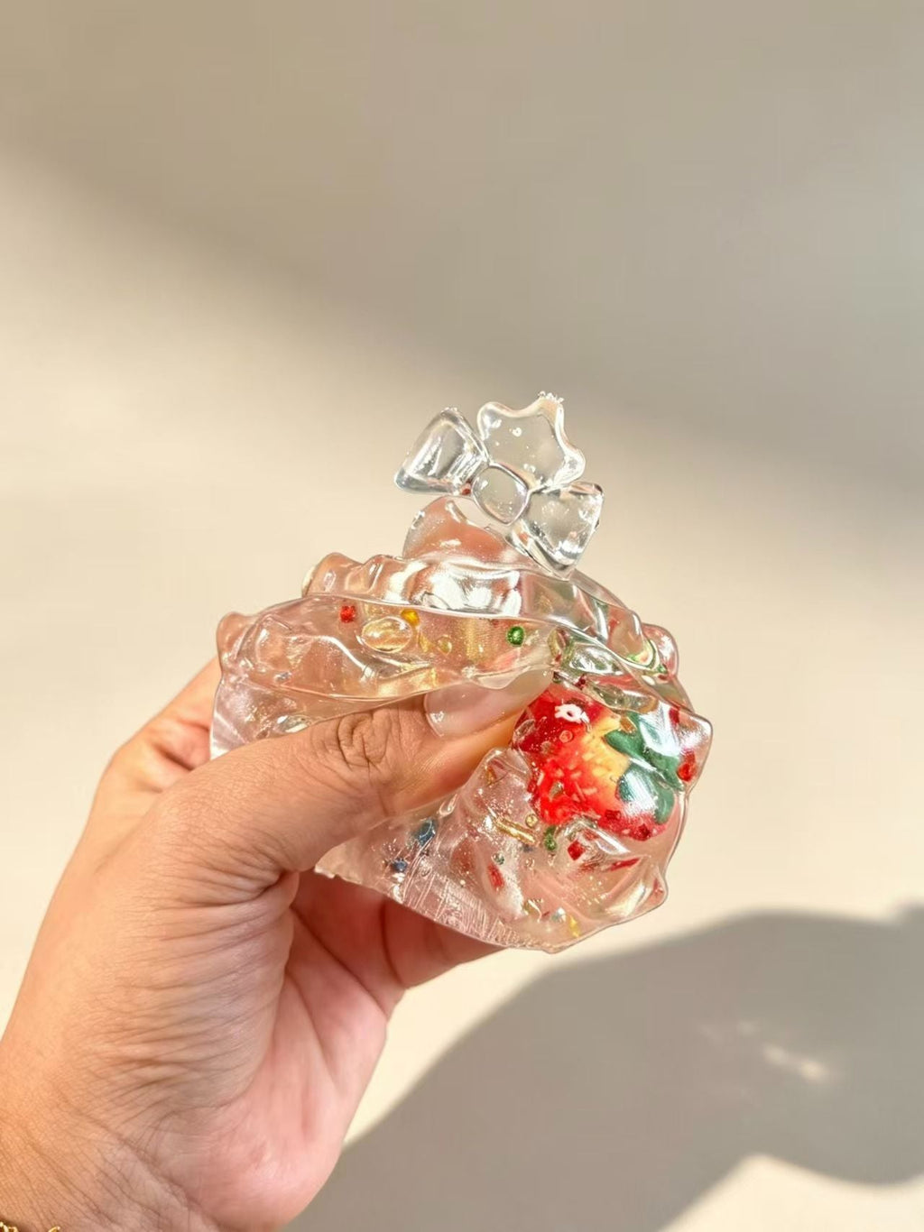 Strawberry Christmas Tree Stress Relief Ball Strawberry Squishy Sensory Fidget Toy Kawaii Squeeze Toy ASMR Novelty Gift Squishyverse