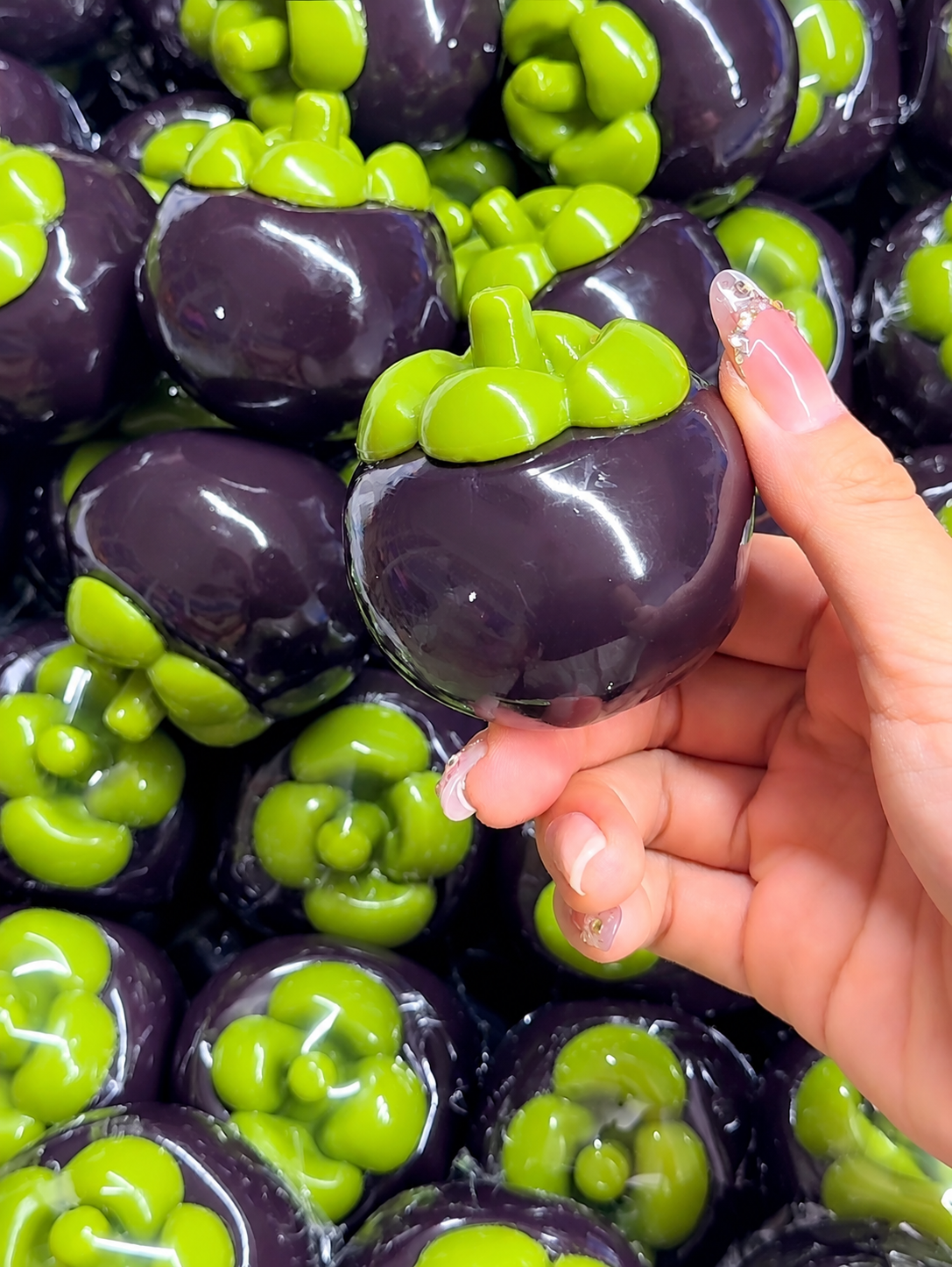 Crunchy Mangosteen Stress Relief Ball Squishy Toy