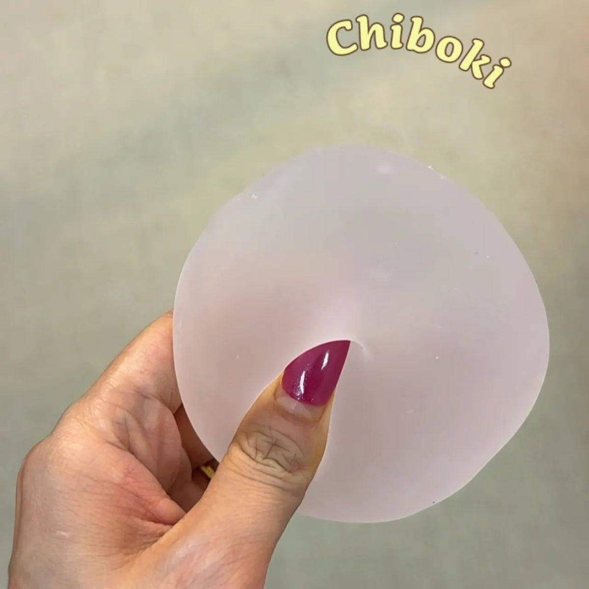 Chilled Coconut Mochi Stress Relief Ball Dessert Sensory Squish Toy Chiboki Studio