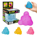S21 random c-Smooth Triangle Cube Random Color Stress Relief Ball Geometric Sensory Squeeze Fidget Toy