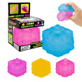 S15 random c-Smooth Diamond Cube Random Color Stress Relief Ball Sensory Squeeze Fidget Desk Toy