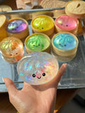L500-Random Color Dumplings Stress Relief Ball Soft Sensory Squeeze Toy