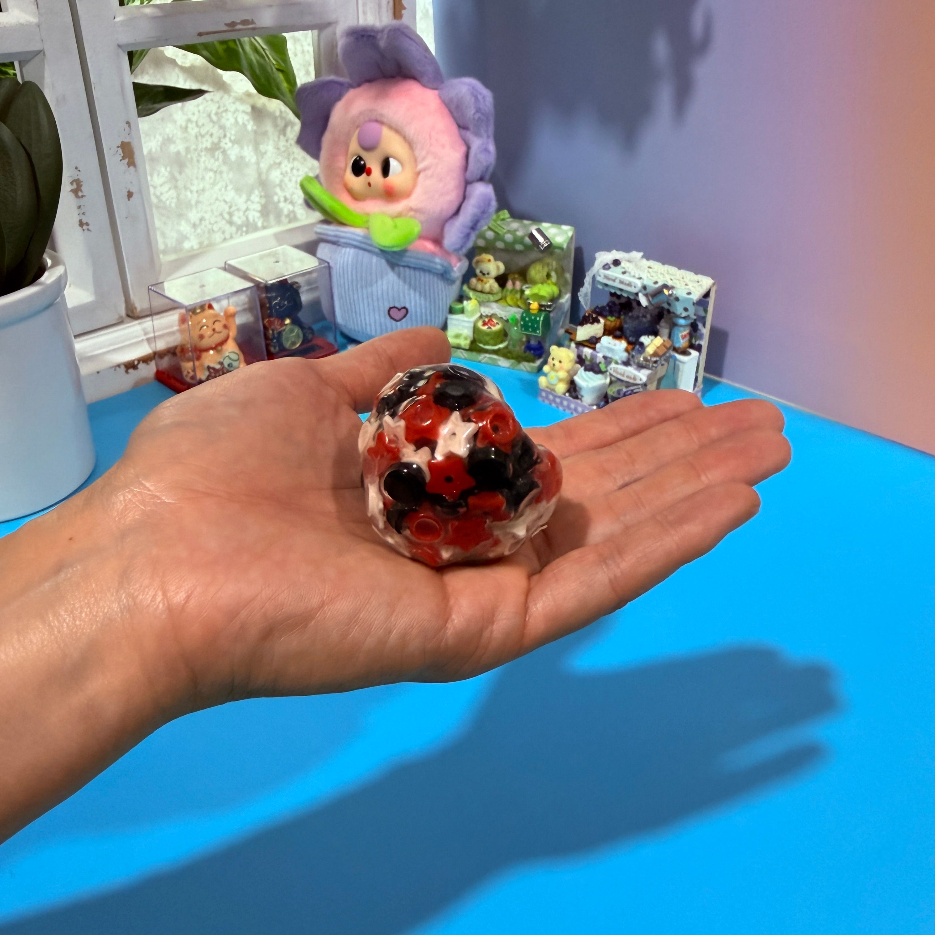 Mickey Mini Handmade Ball Stress Ball Toy Cute Cartoon Squishy