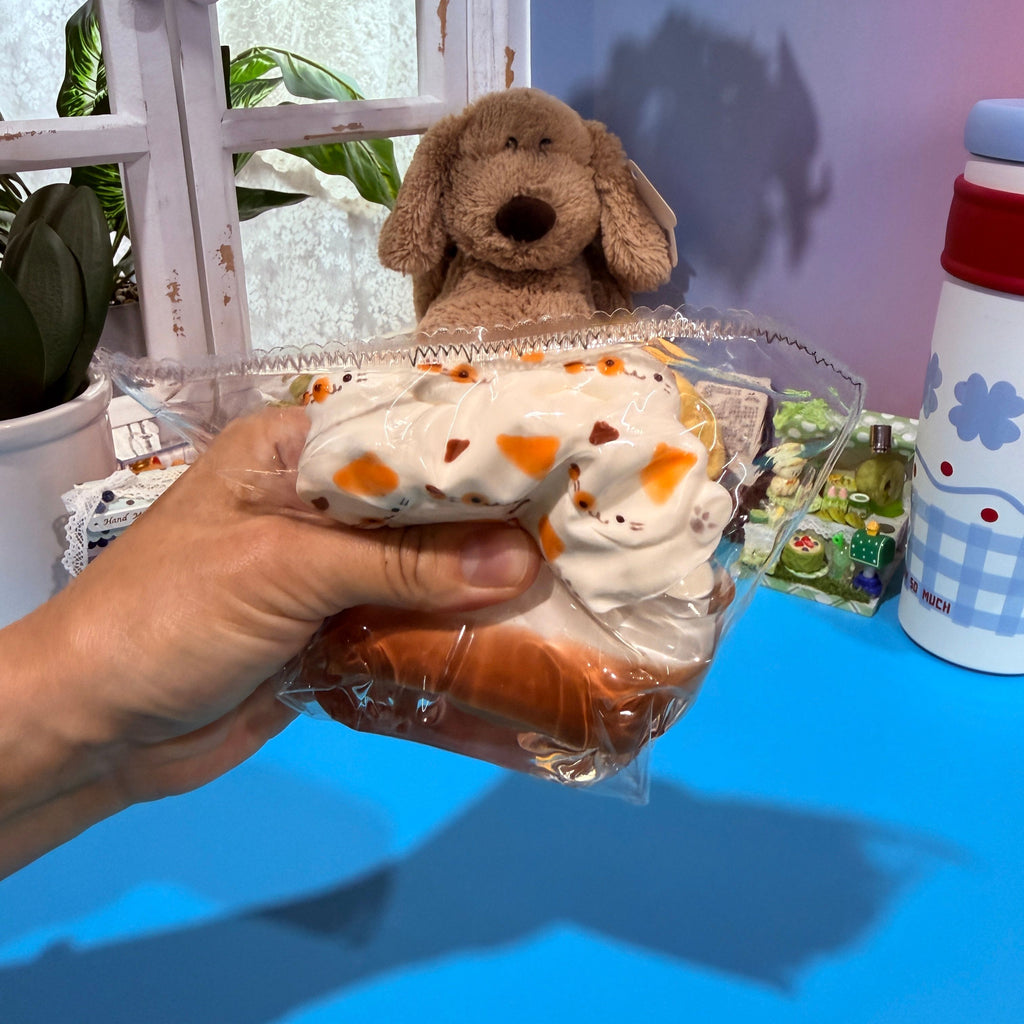 Calico Cat Cup Taba Squishy Toy Kawaii Cat Collectible