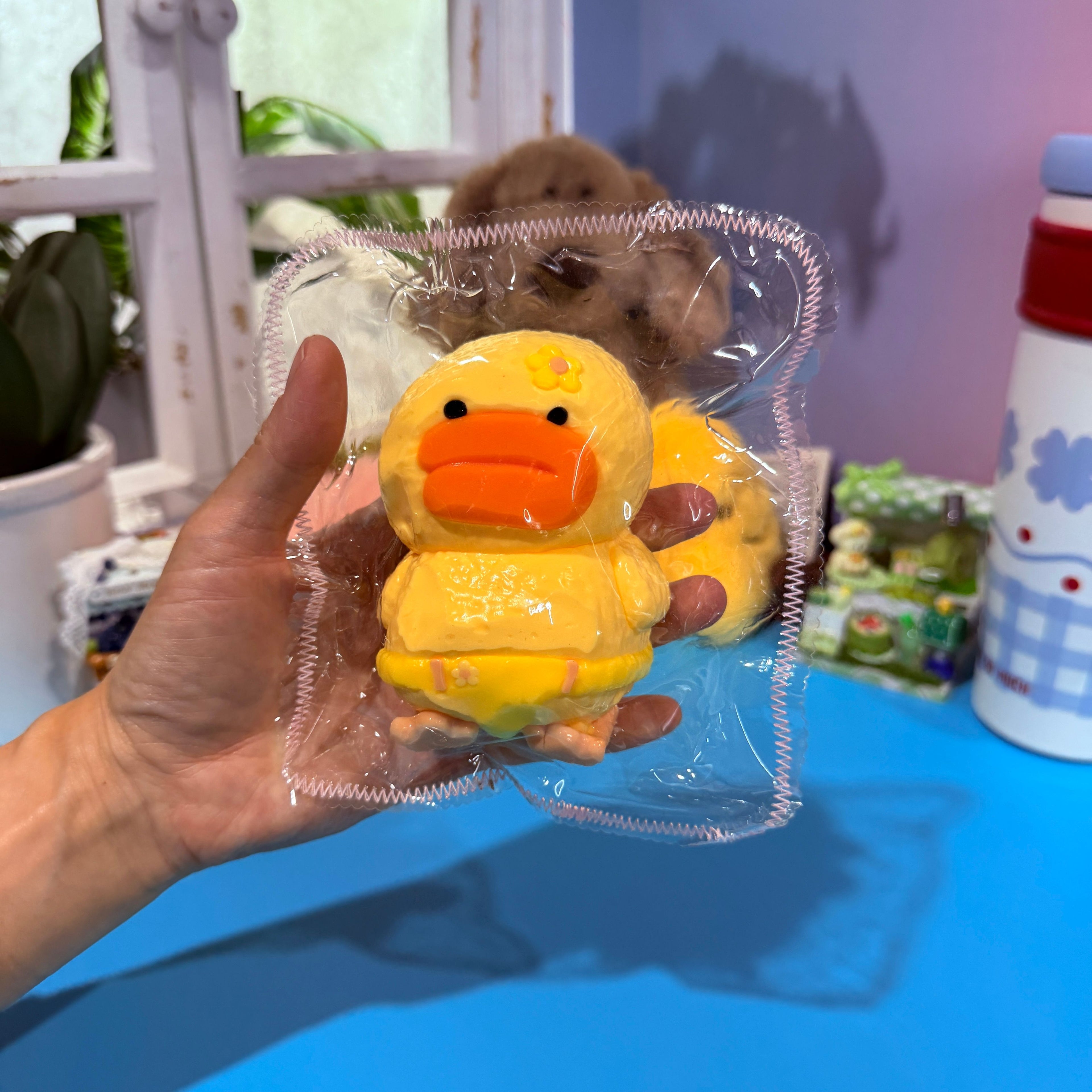 Duck Taba Squishy Toy Cute Animal Slow Rising Squishy