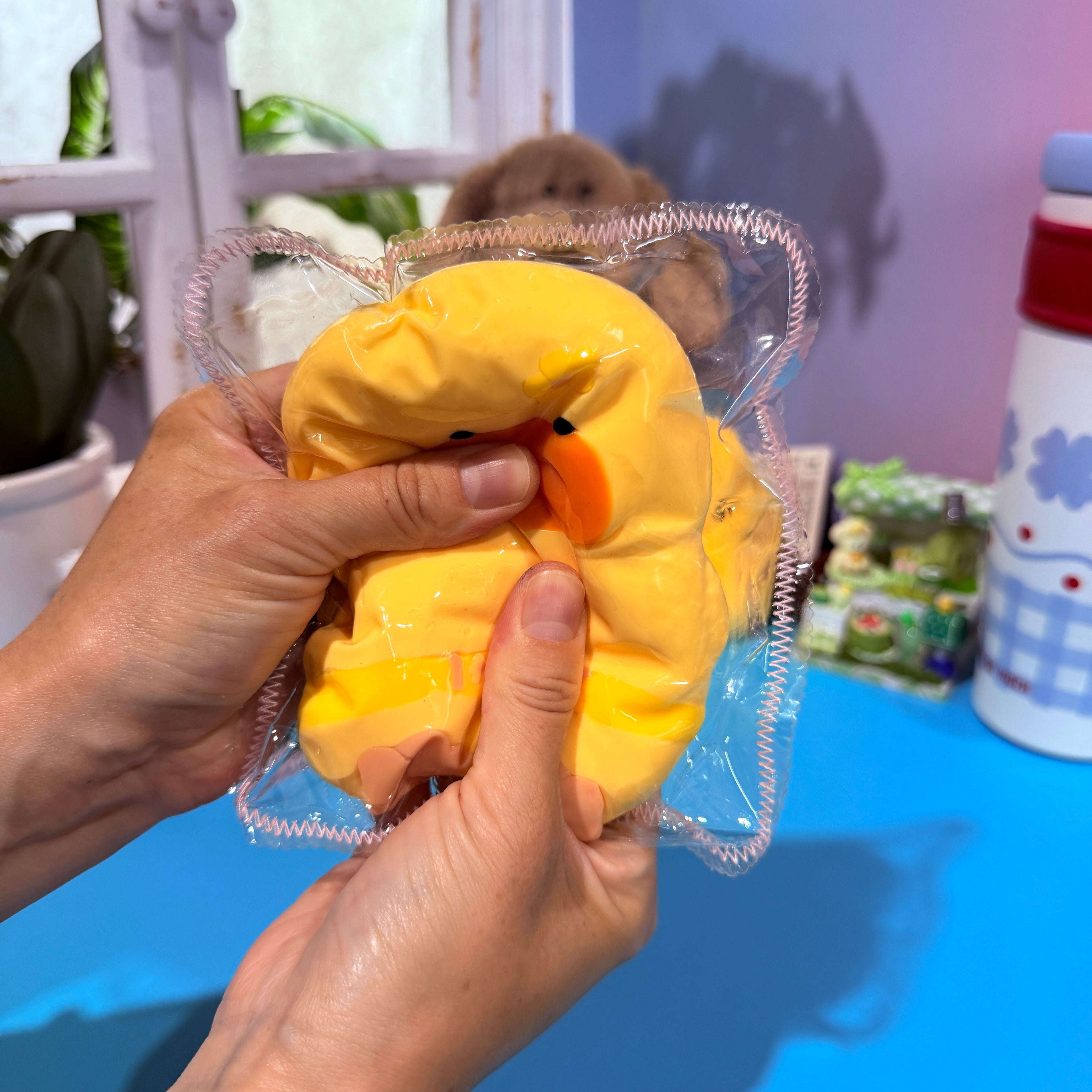 Duck Taba Squishy Toy Cute Animal Slow Rising Squishy