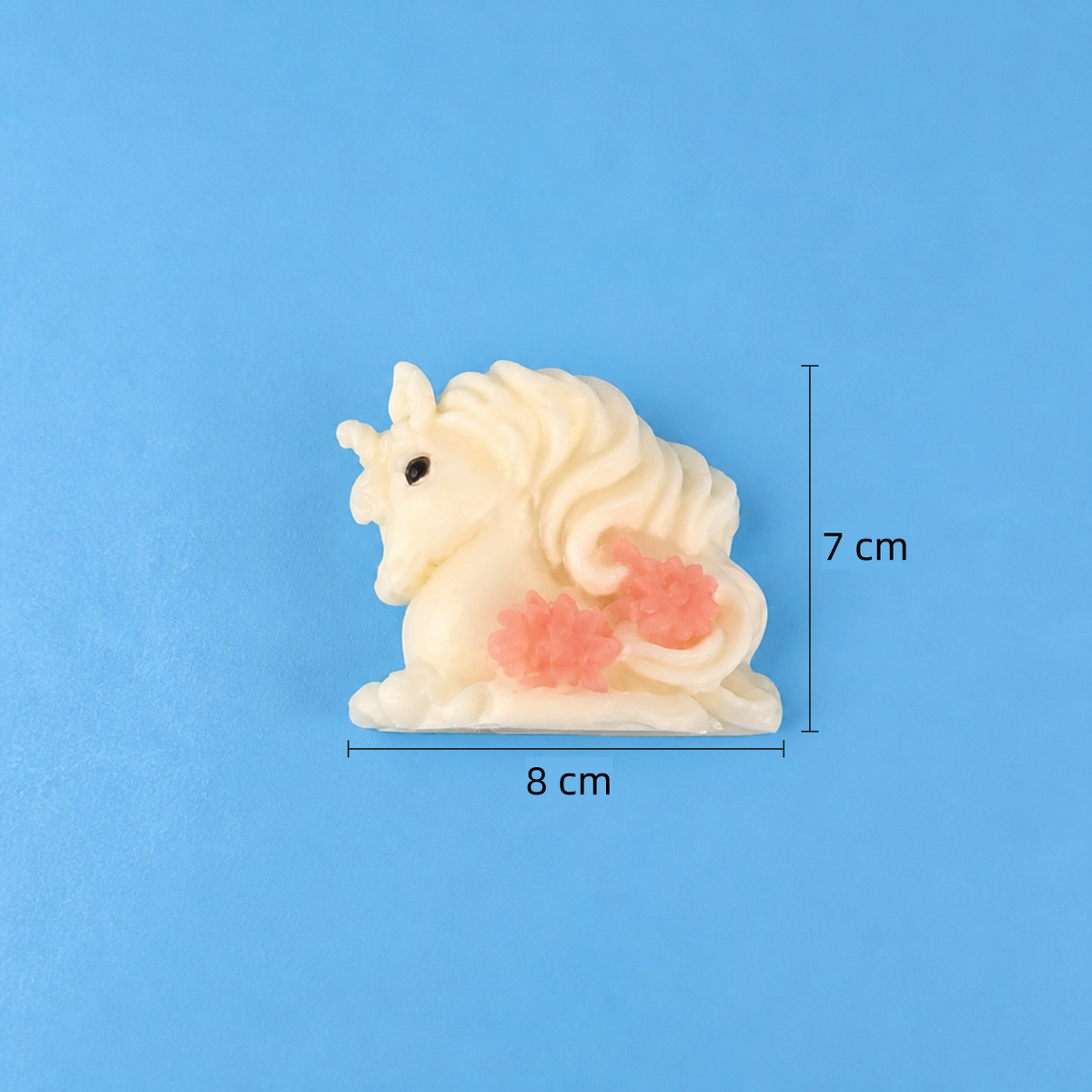 White Pony Taba Squishy Toy Cute Horse Slow Rising Squishy