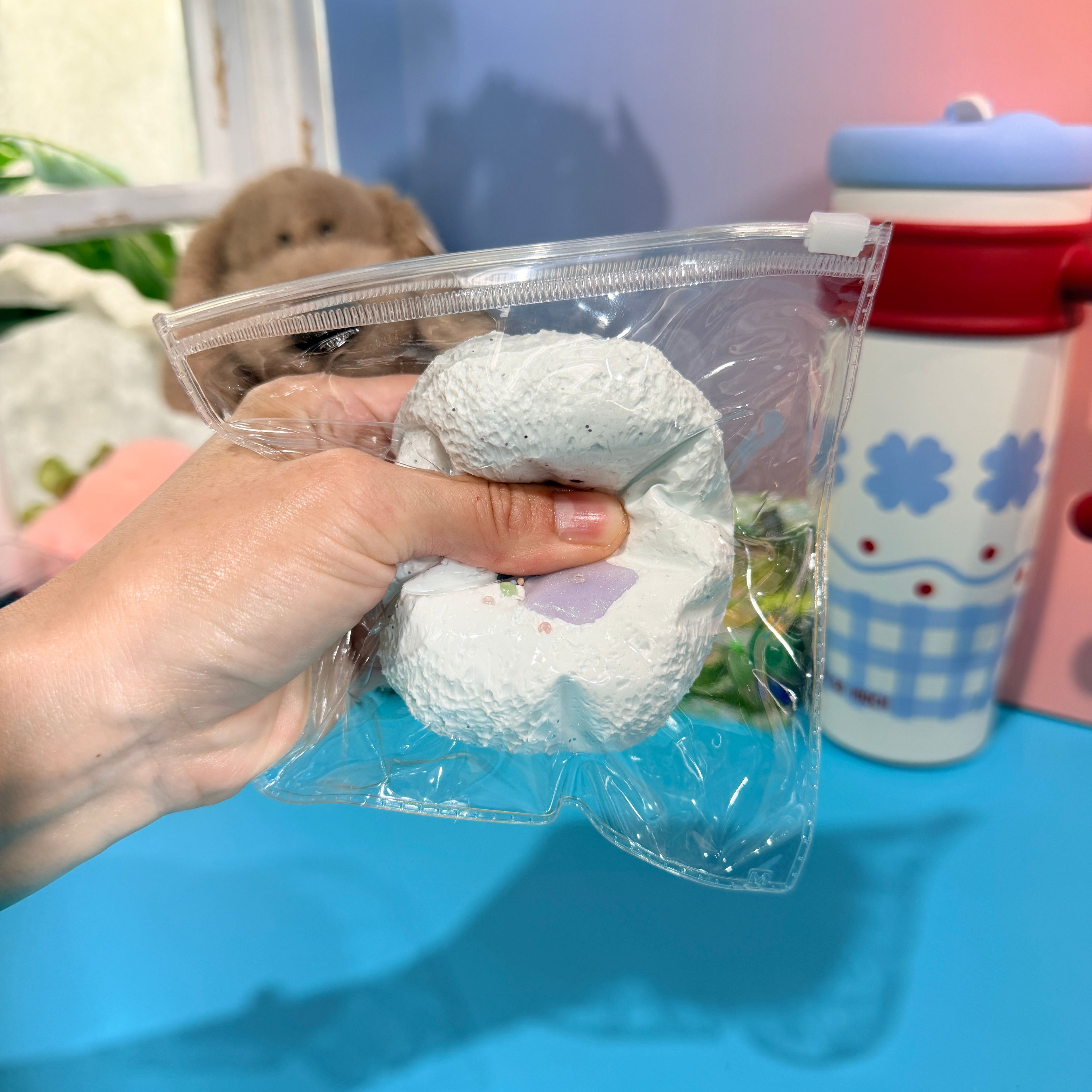 Star Mini Toast Taba Squishy Toy Kawaii Bakery Squishy