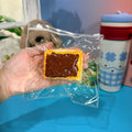 Chocolate Cookie Taba Squishy Toy Kawaii Bakery Squishy