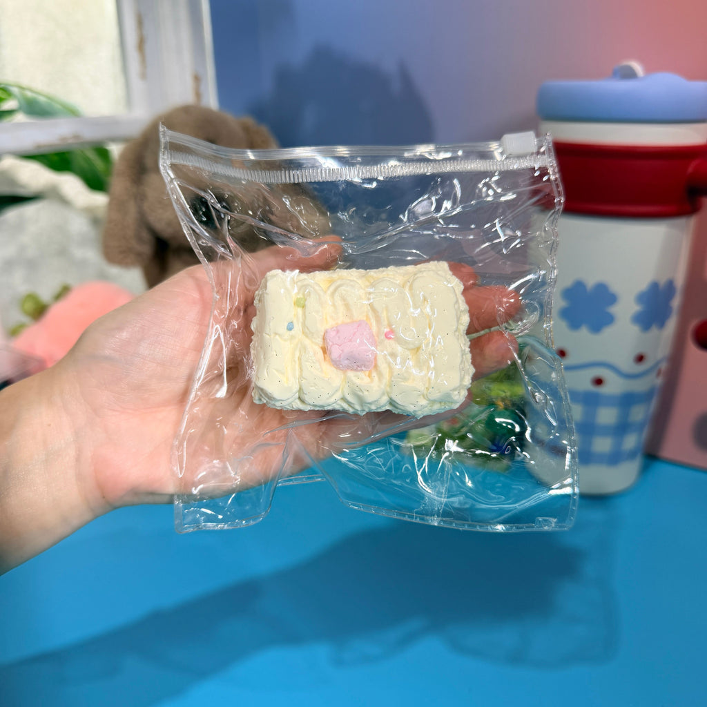 Vanilla Cream Stick Taba Squishy Toy Soft Dessert Squishy