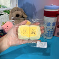 Double Rice Ball Taba Squishy Toy Cute Food Collectible