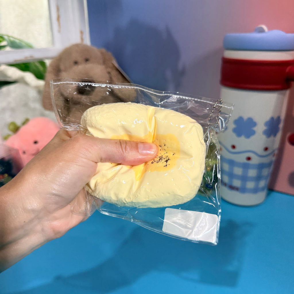 Double Rice Ball Taba Squishy Toy Cute Food Collectible