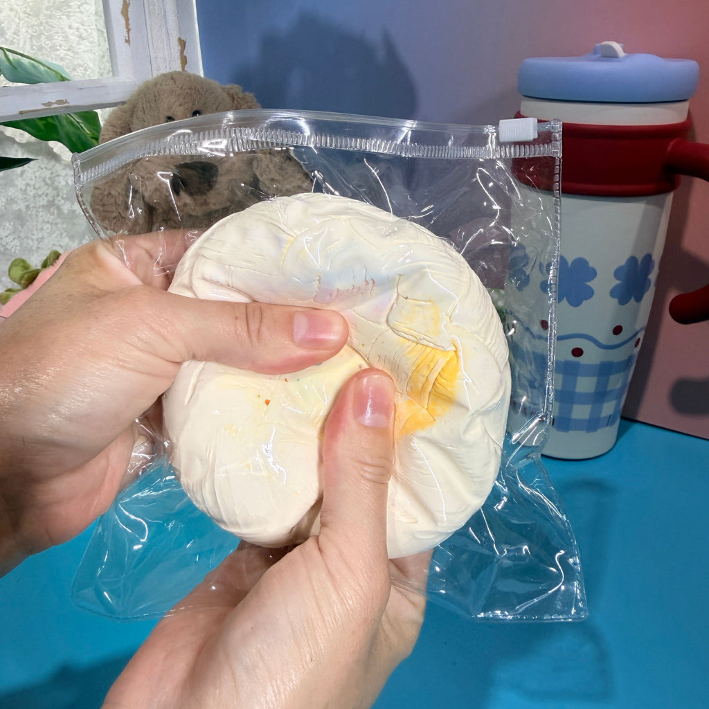 Textured Mini Round Cookie Taba Squishy Toy Sensory Squishy