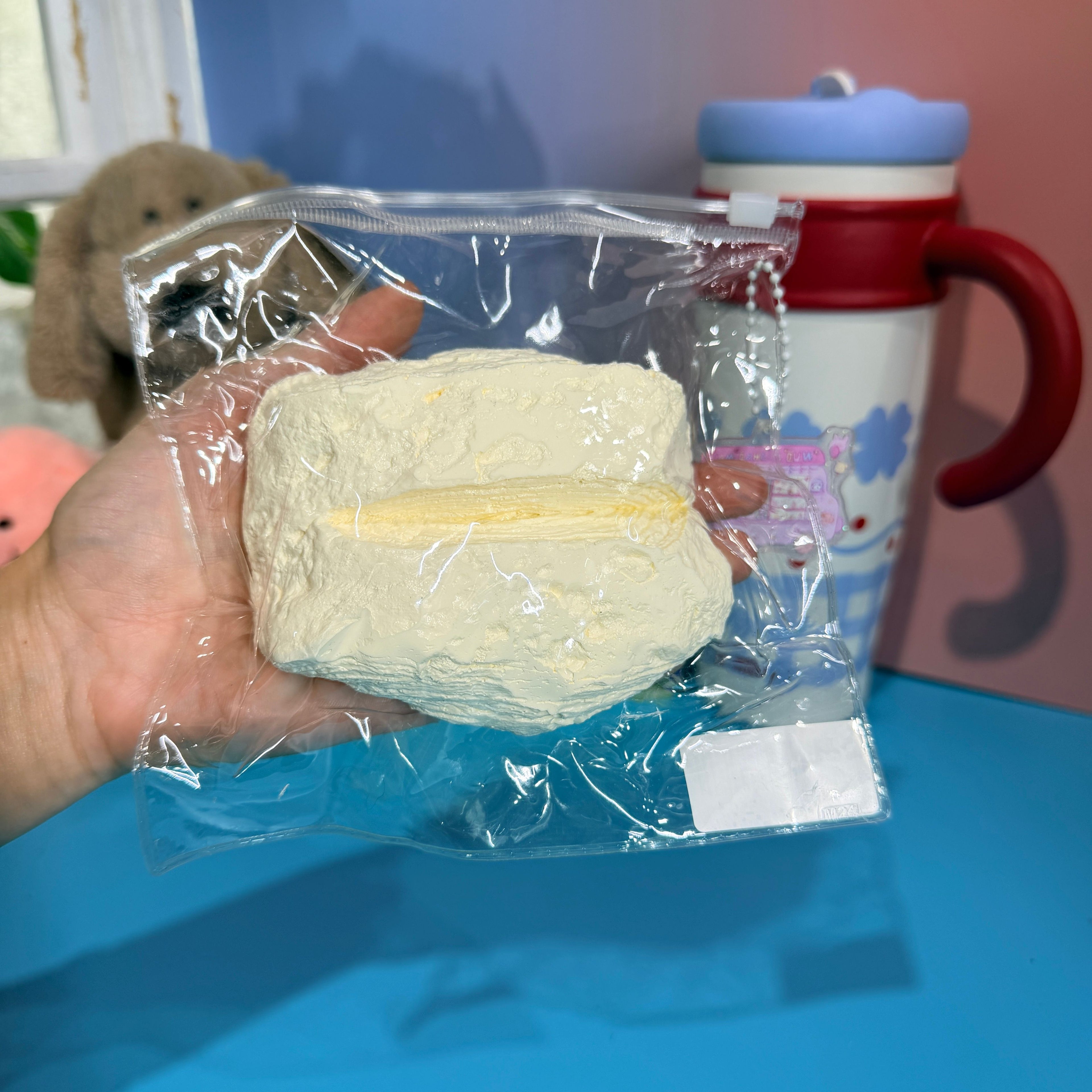 Steamed Bun Taba Squishy Toy Soft Bread Slow Rising Squishy
