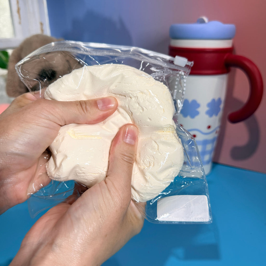Steamed Bun Taba Squishy Toy Soft Bread Slow Rising Squishy
