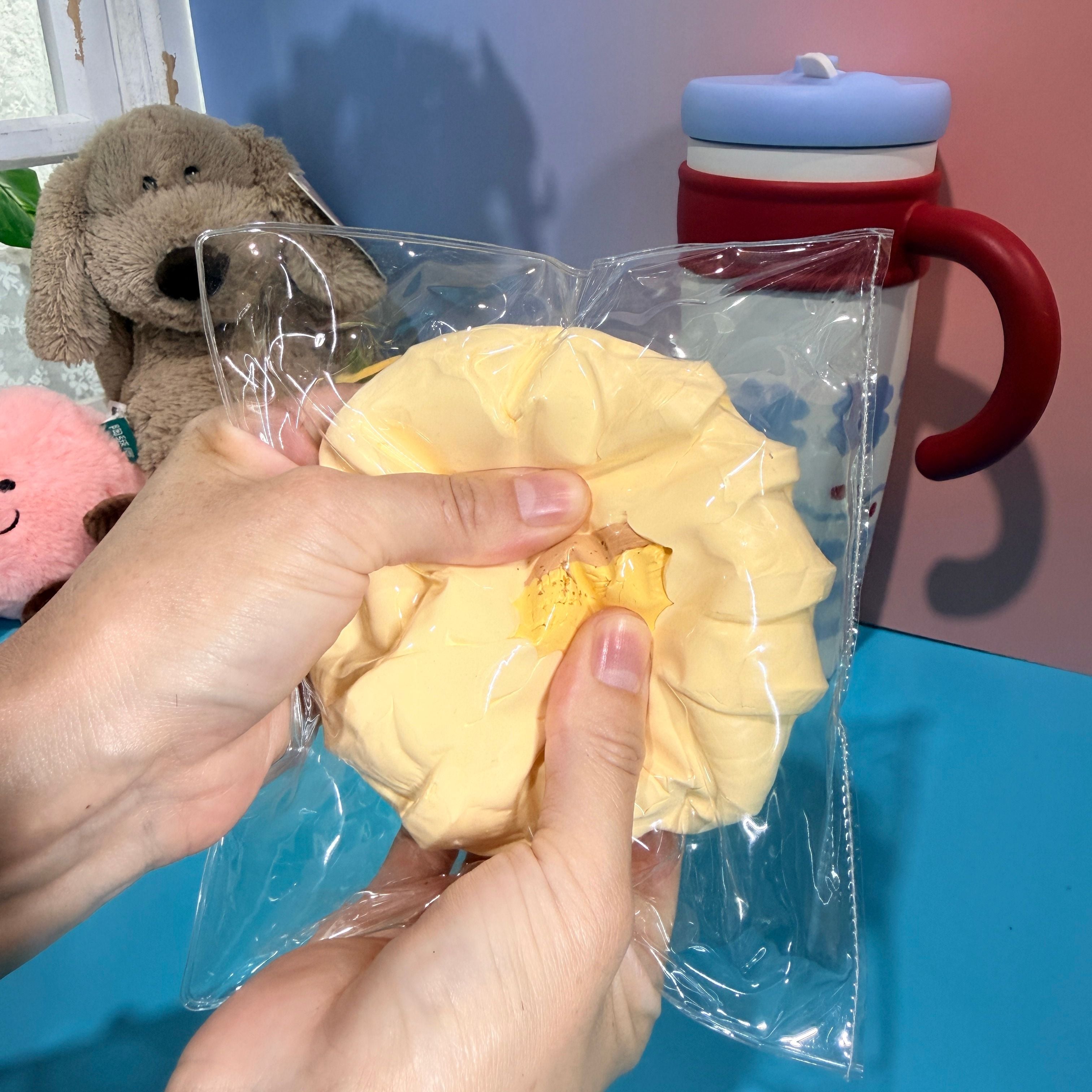 Corn Cream Taba Squishy Toy Kawaii Food Squishy