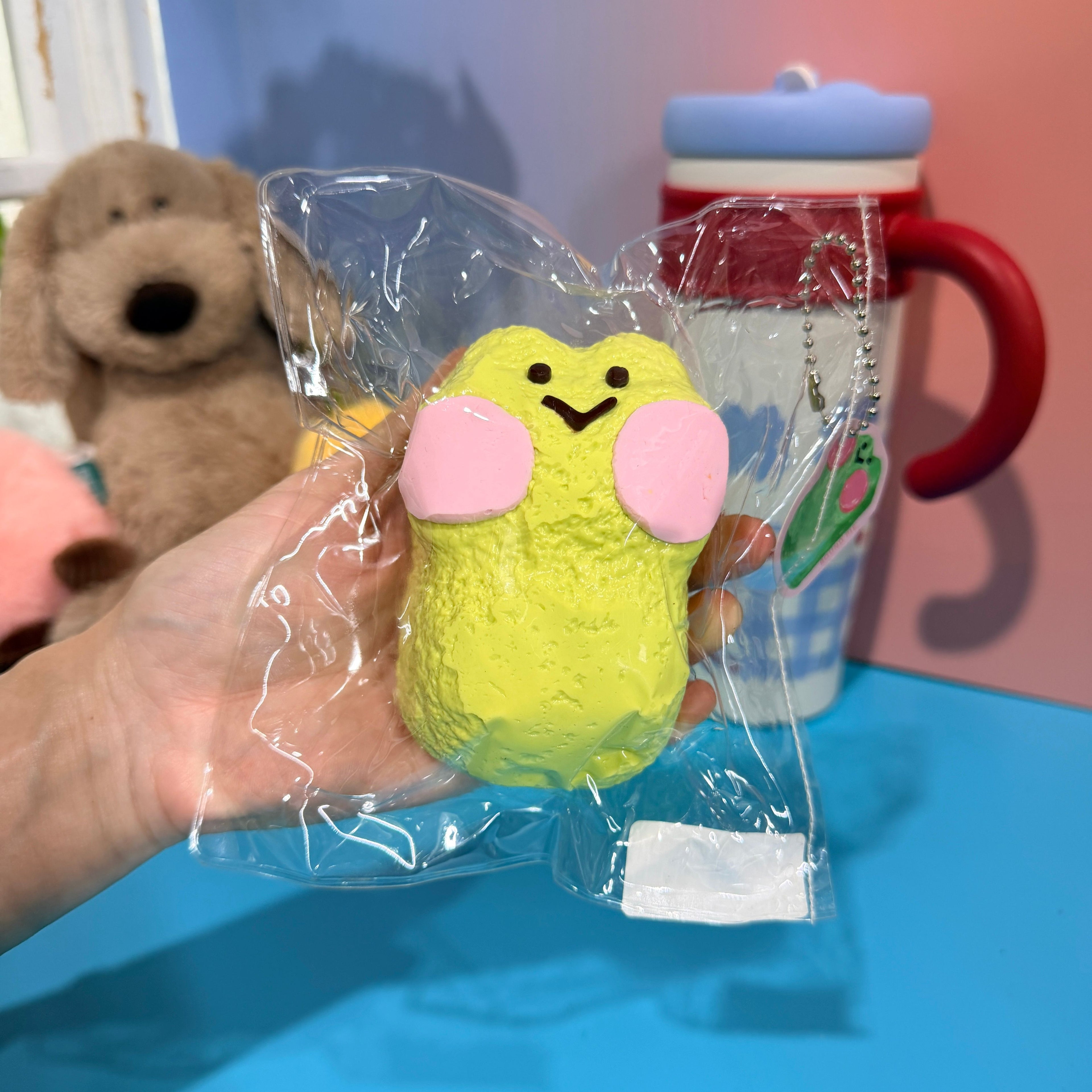 Frog Taba Squishy Toy Cute Animal Slow Rising Squishy