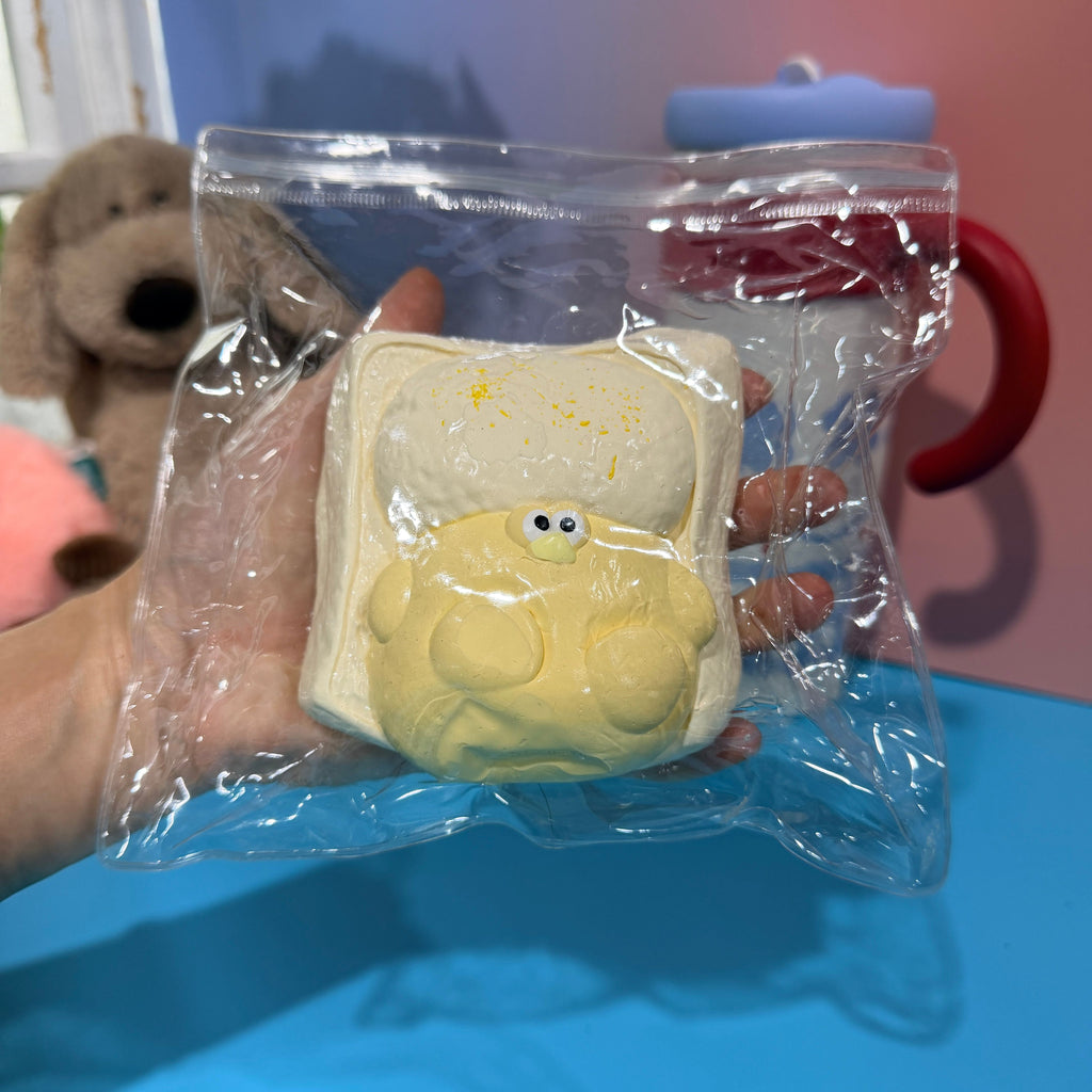 Chick Cube Taba Squishy Toy Cute Animal Food Squishy