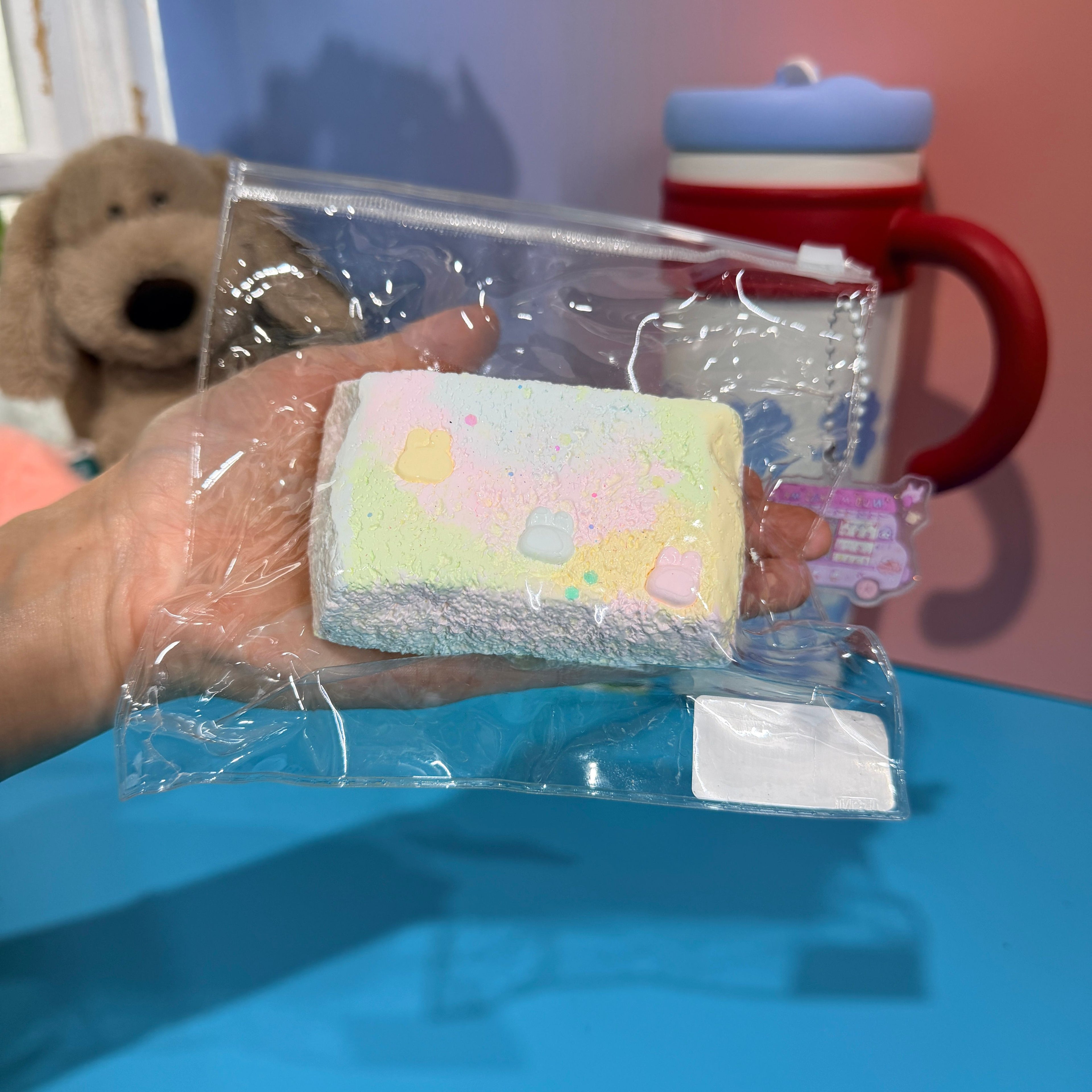 Spring Harajuku Cube Taba Squishy Toy Kawaii Collectible