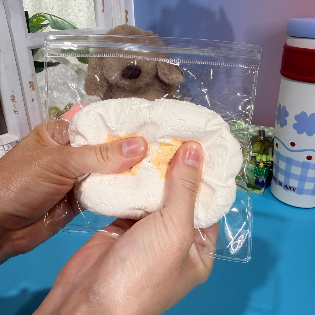 Double Rice Ball Taba Squishy Toy Cute Japanese Food Squishy