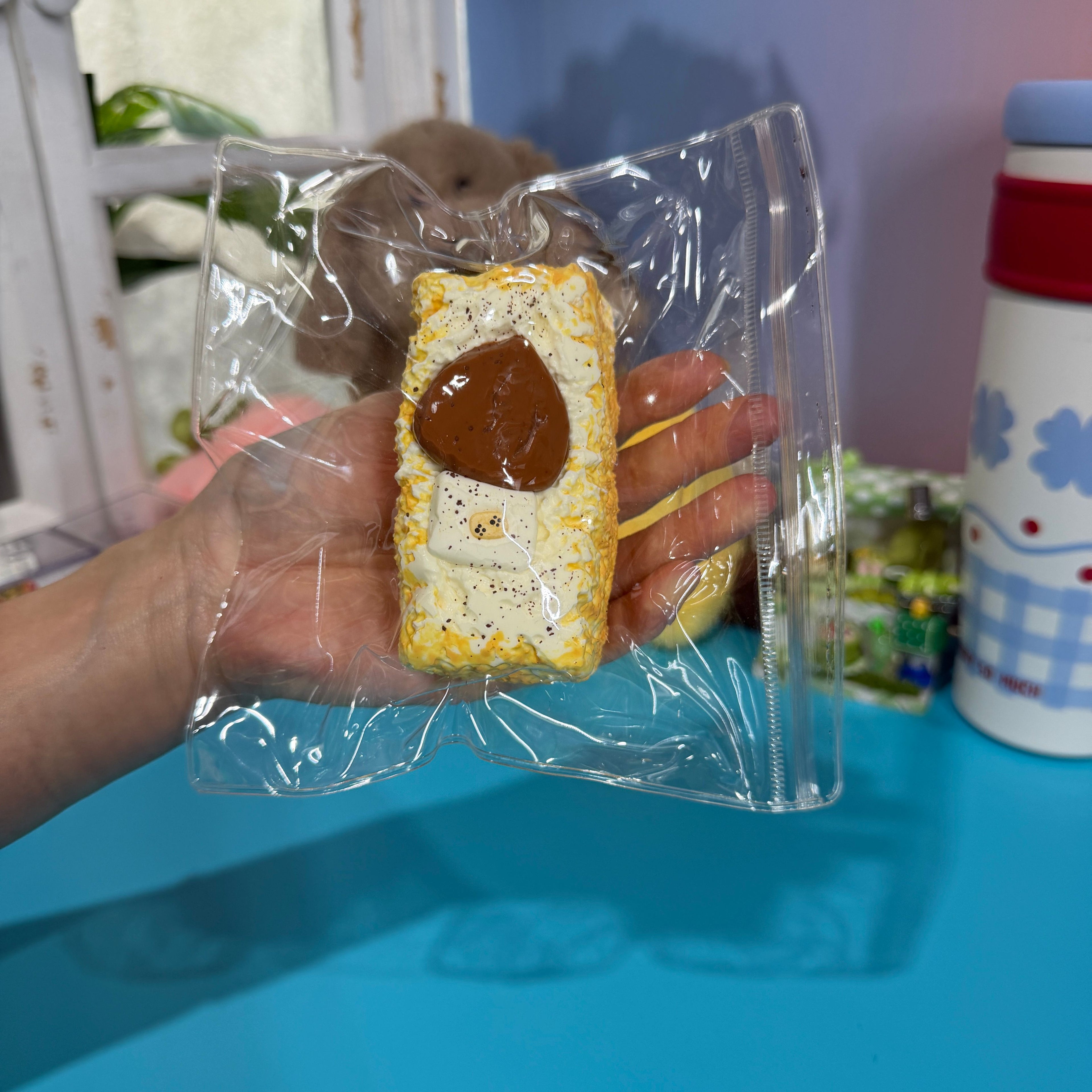 Chestnut Cake Taba Squishy Toy Japanese Dessert Squishy