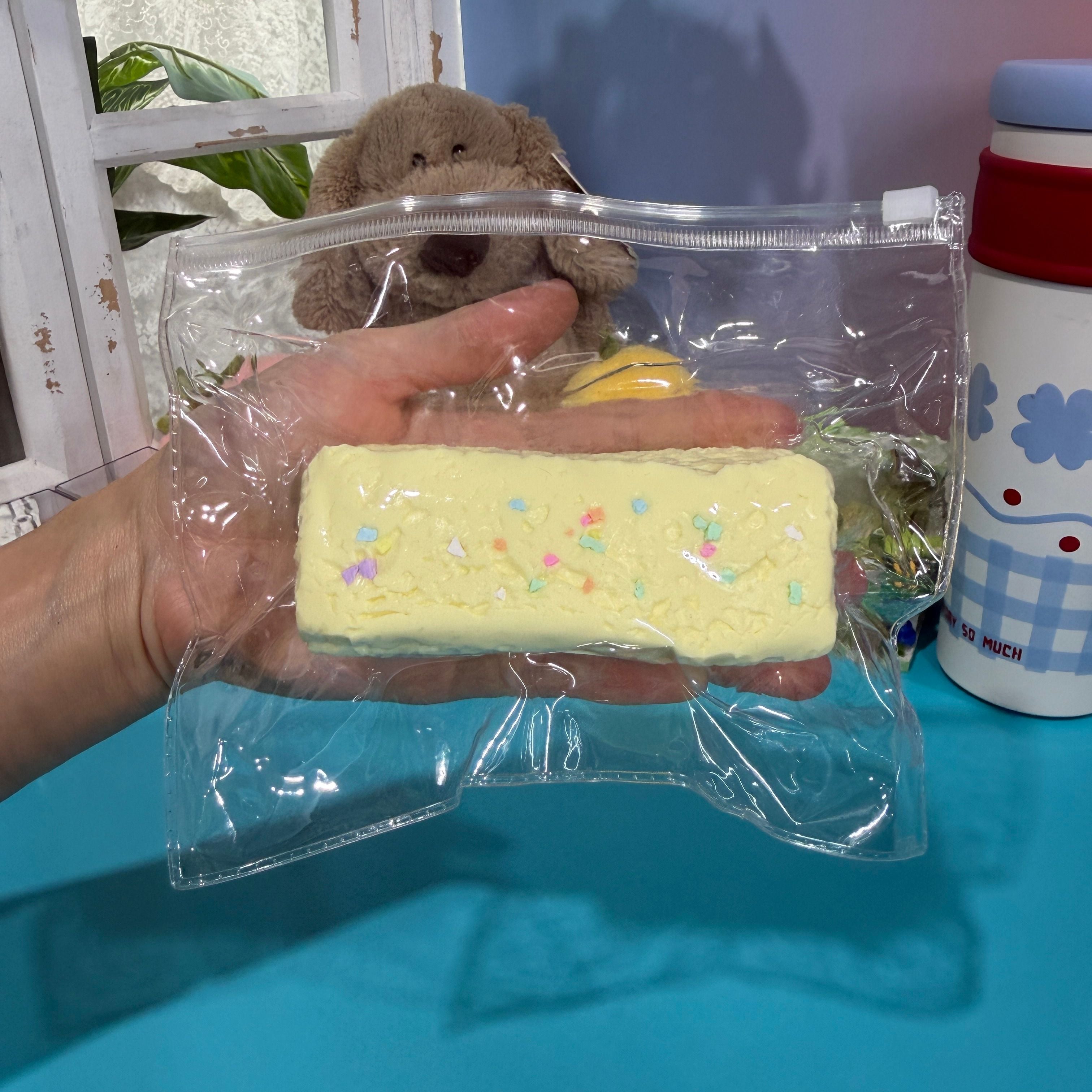 Butter Cake Taba Squishy Toy Soft Bakery Slow Rising Squishy