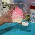 Strawberry Ice Cream Taba Squishy Toy Kawaii Summer Dessert Squishy