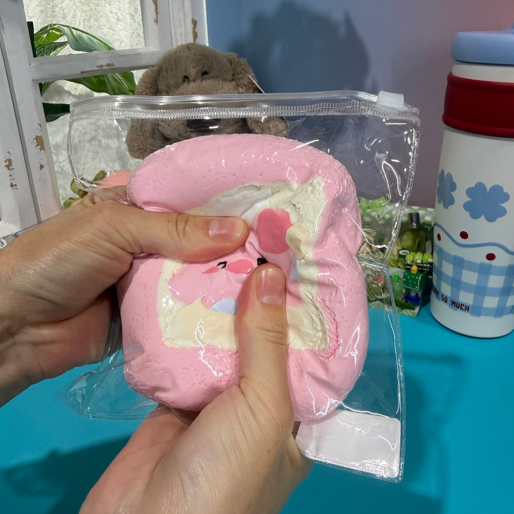Piggy Toast Taba Squishy Toy Cute Pig Bread Squishy