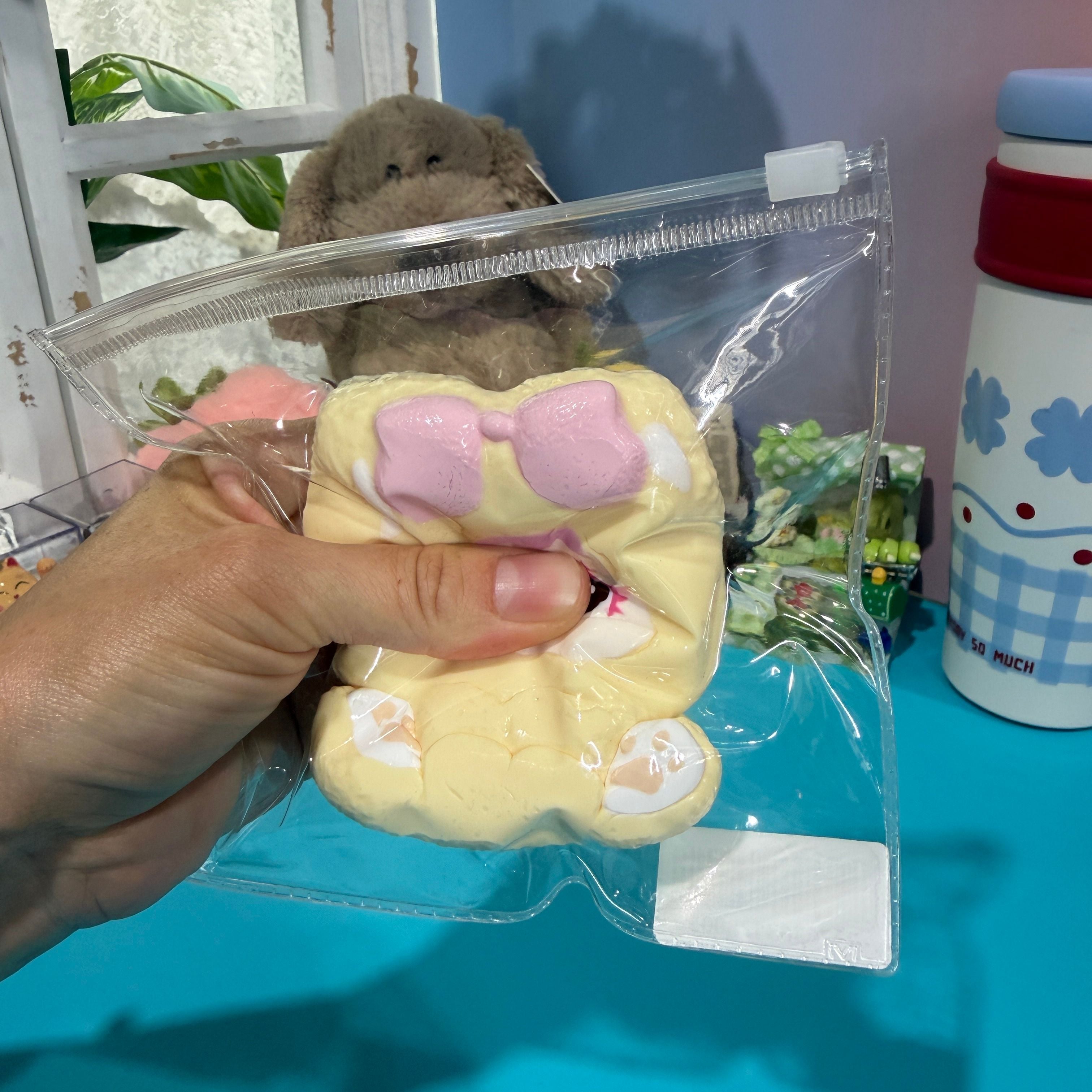 Cat Baby Three Doll Taba Squishy Toy Kawaii Cat Collectible