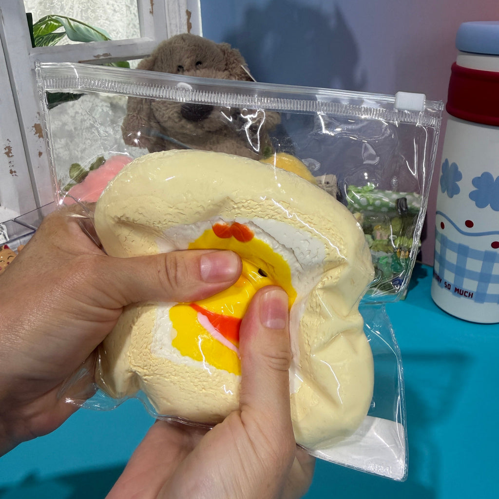 Chick Toast Taba Squishy Toy Cute Animal Bakery Squishy