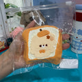 Bear Toast Taba Squishy Toy Kawaii Animal Bread Squishy