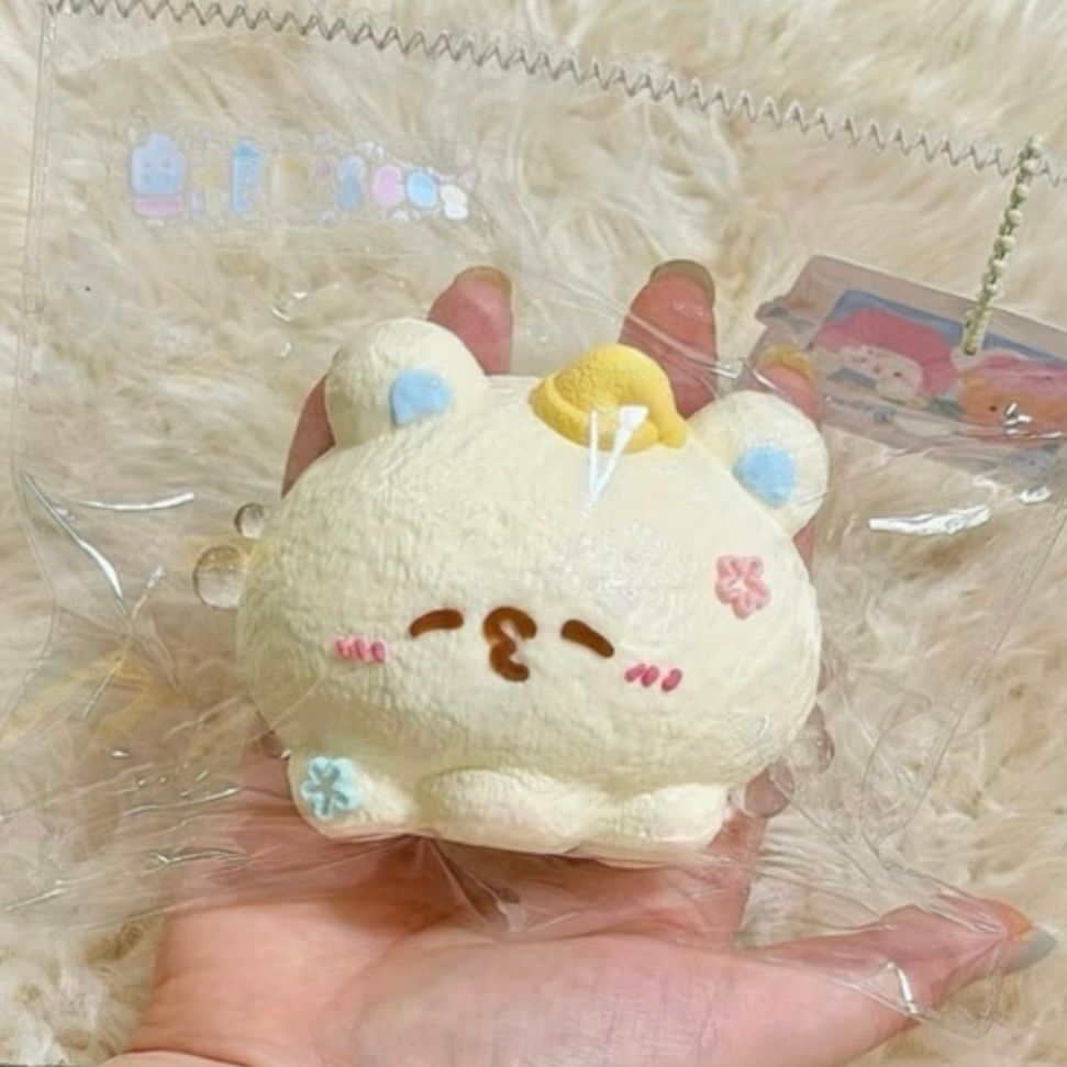 Pouting Octopus Taba Squishy Toy Cute Ocean Animal Squishy