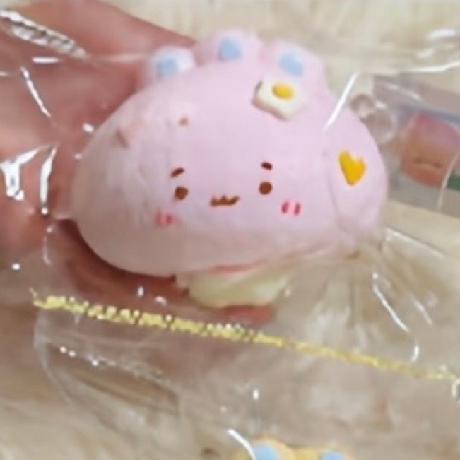 Bean Bun Taba Squishy Toy Soft Bread Squishy