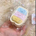 Relax Bear Three Color Cup Taba Squishy Toy Kawaii Dessert Squishy