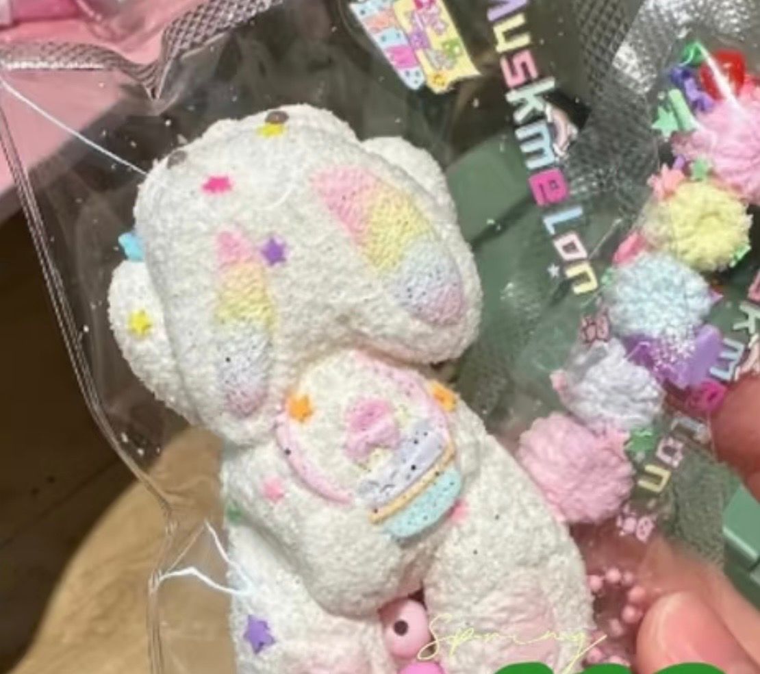 Mini Bunny Taba Squishy Toy Kawaii Rabbit Collectible