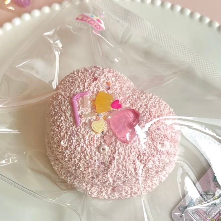 Double Heart Taba Squishy Toy Kawaii Romantic Collectible Squishy